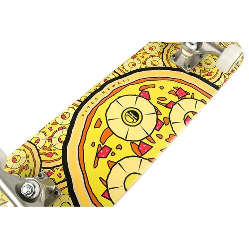 JUCKER HAWAII Skateboard PERKY PIZZAS 7.75&ldquo; Complete